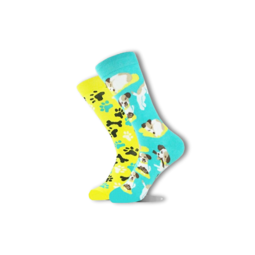 Chaussettes pattes de chien