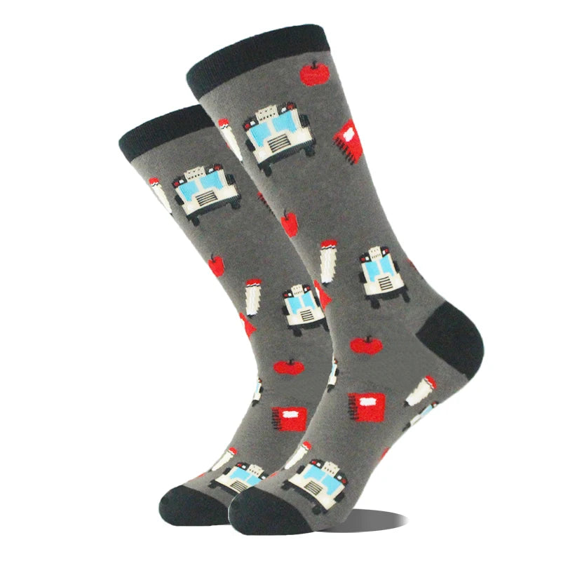 Chaussettes motif rentrée scolaire