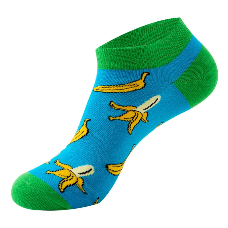 Socquettes motif petites bananes | La Sock Box