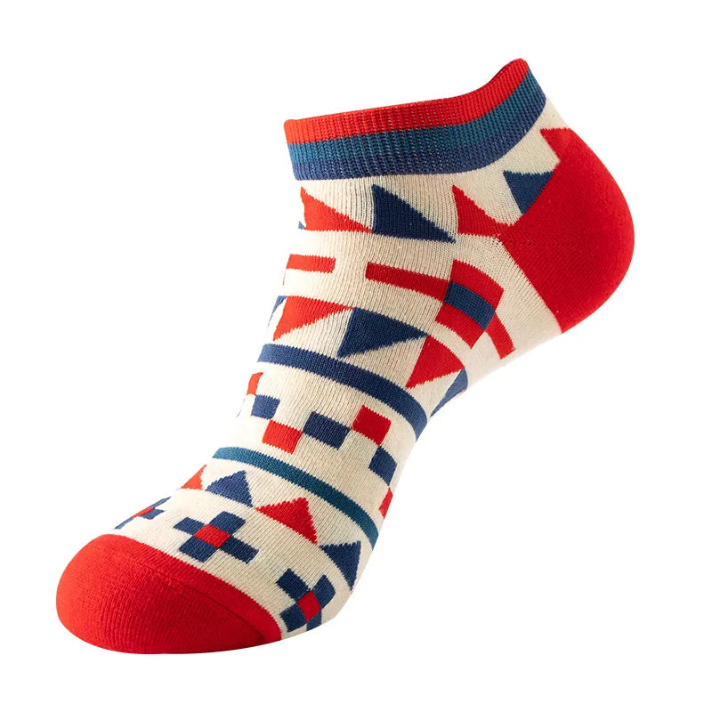 Socquettes motif colorés | La Sock Box