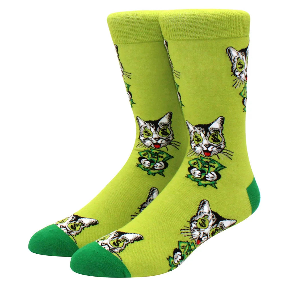 Chaussettes chat riche