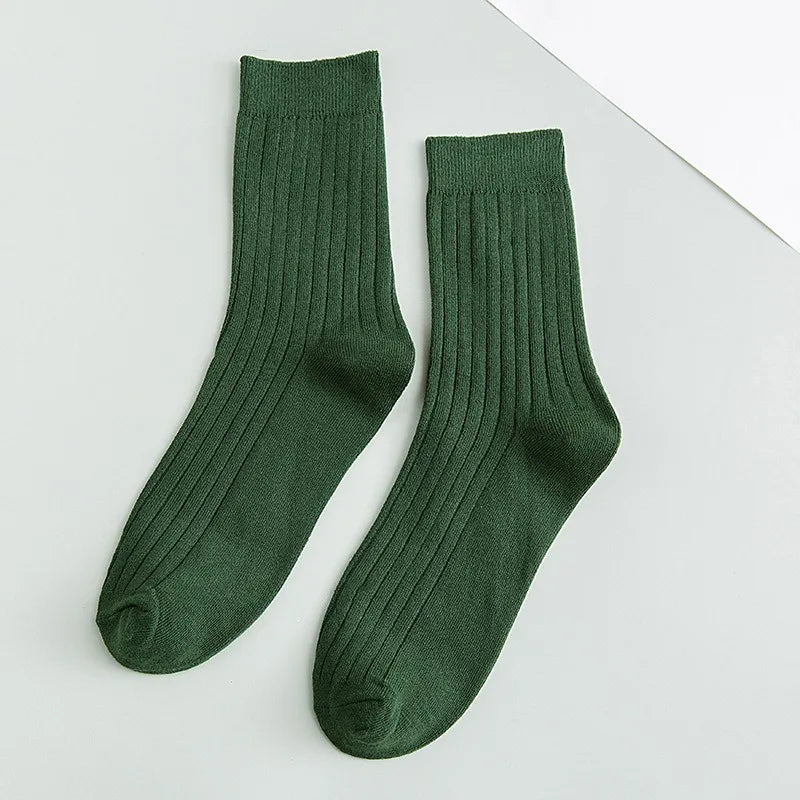 Chaussettes homme vertes