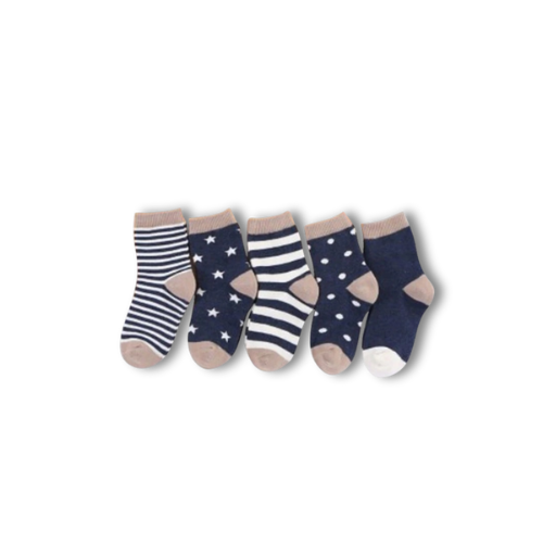 Chaussettes enfant motifs lot de 5