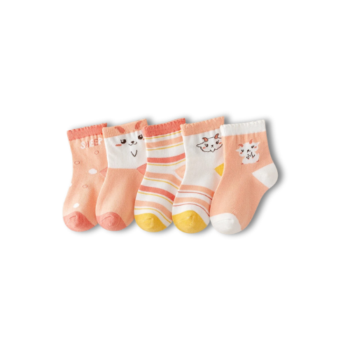 Chaussettes enfant mouton lot de 5