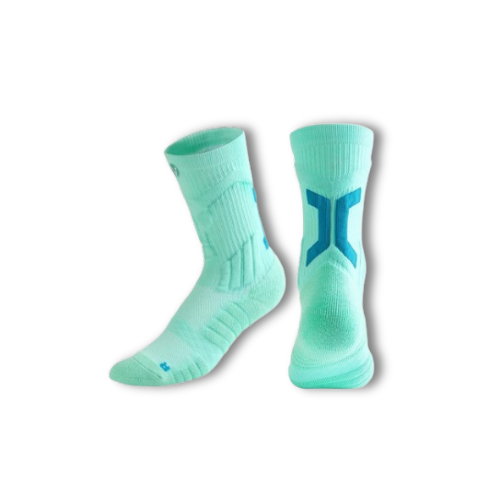 Chaussettes de running vertes