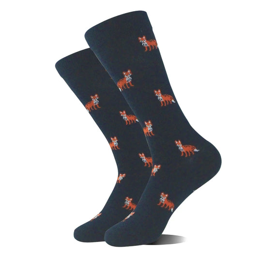 Chaussettes motif petit renard