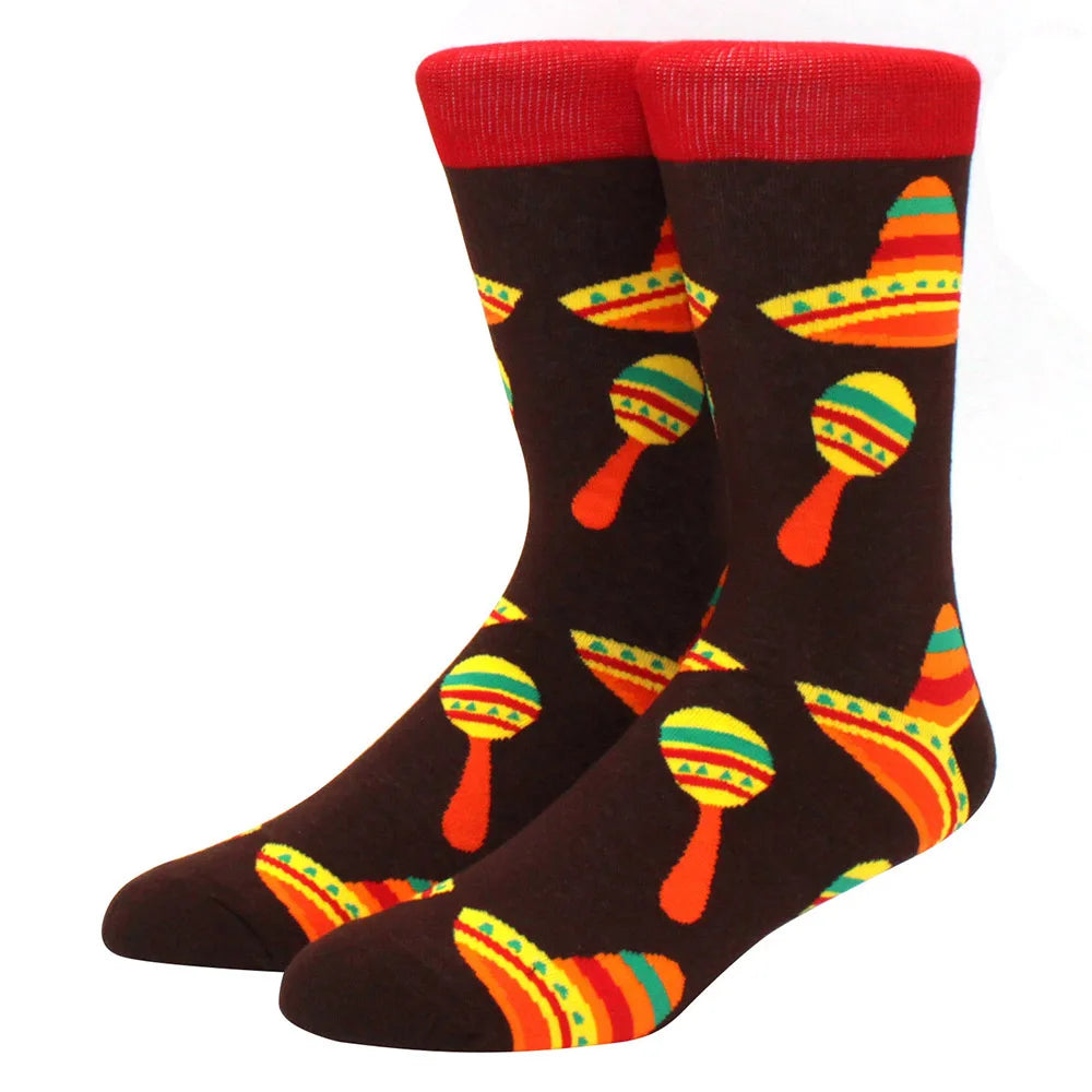 Chaussettes motif mexique
