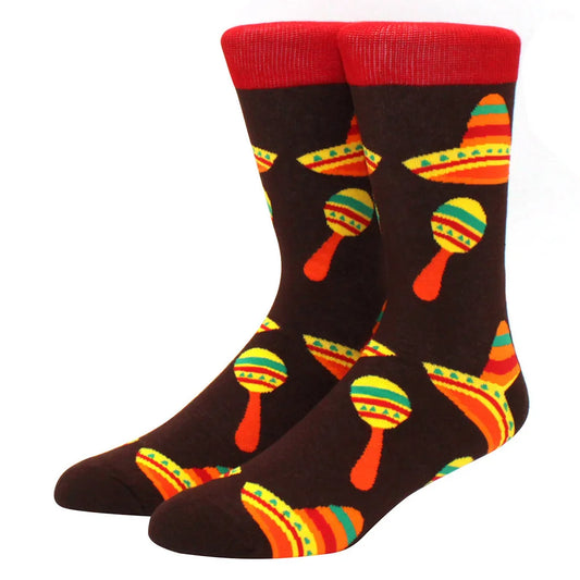 Chaussettes motif mexique