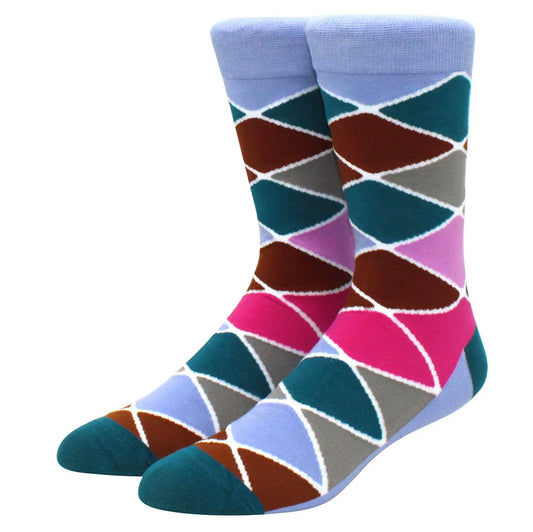 Chaussettes à motif colorés