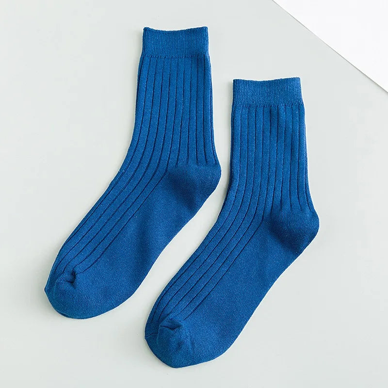 Chaussettes homme bleues