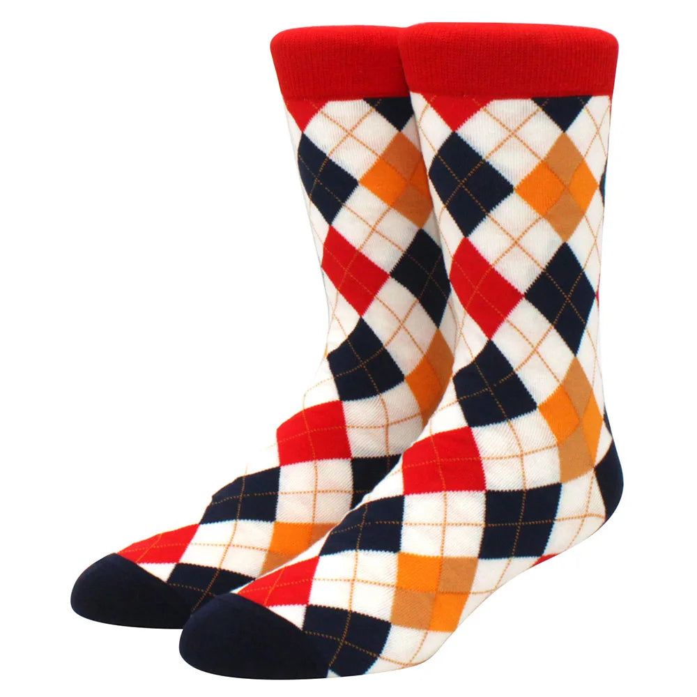 Chaussettes cadrillage