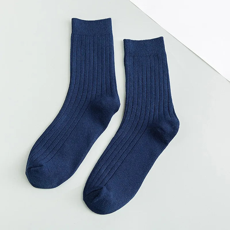 Chaussettes homme bleues