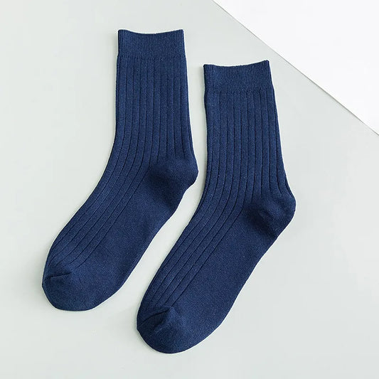 Chaussettes homme bleues