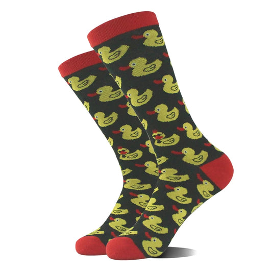 Chaussettes petit canard jaune