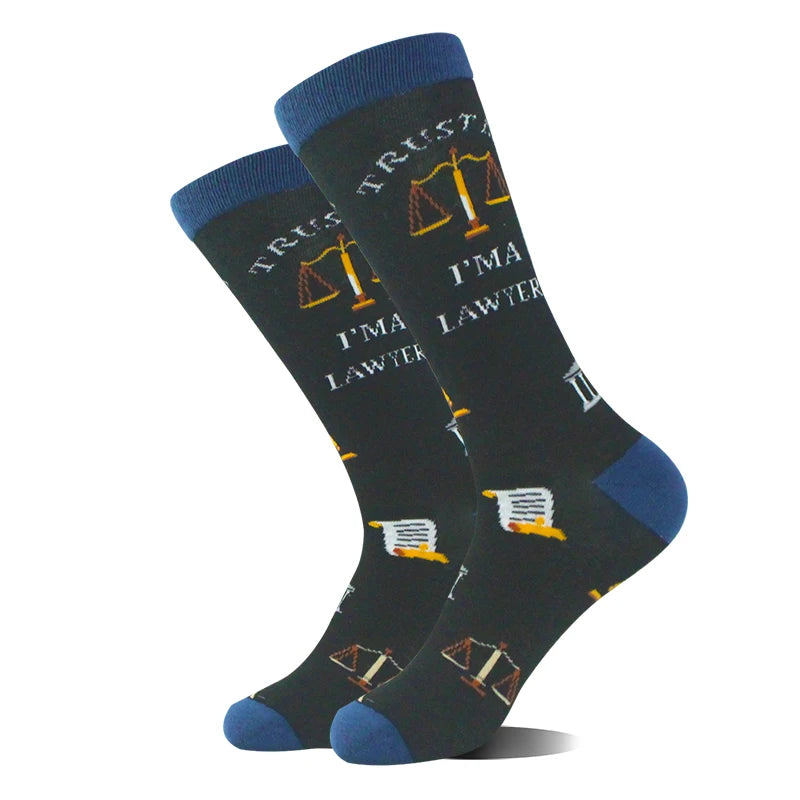 Chaussettes motif balance