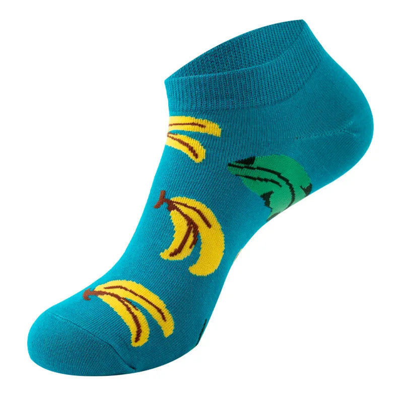 Socquettes motif bananes | La Sock Box
