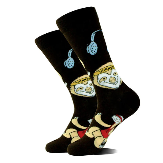 Chaussettes paresseux gagnant