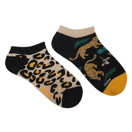 Socquettes léopards | La Sock Box