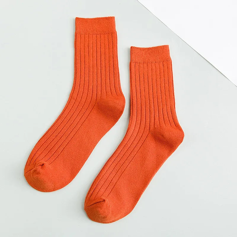 Chaussettes homme orange