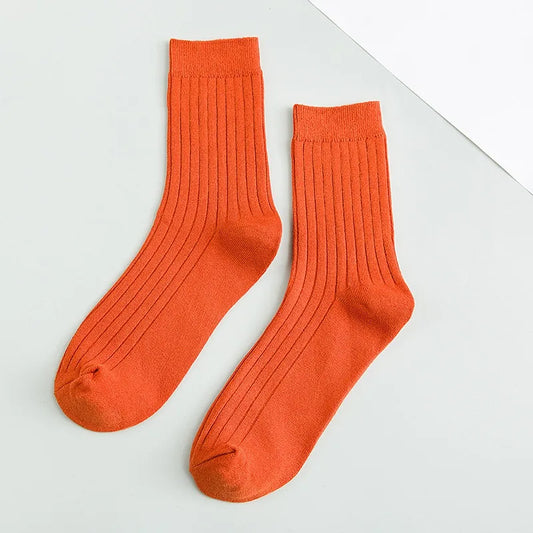 Chaussettes homme orange
