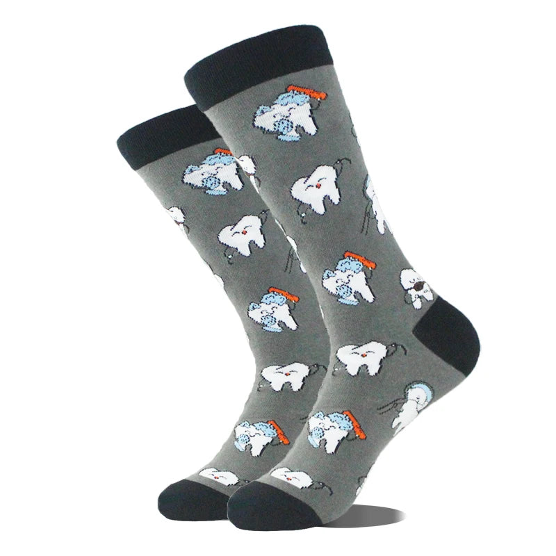 Chaussettes dents propres