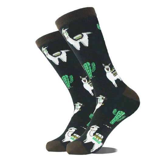 Chaussettes motif lama