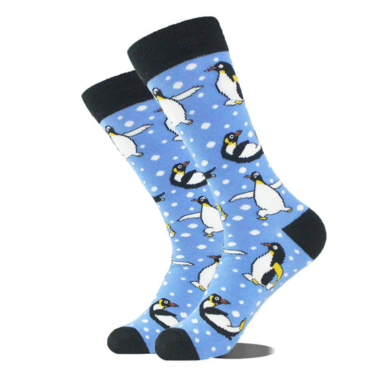 Chaussettes pingouin heureux