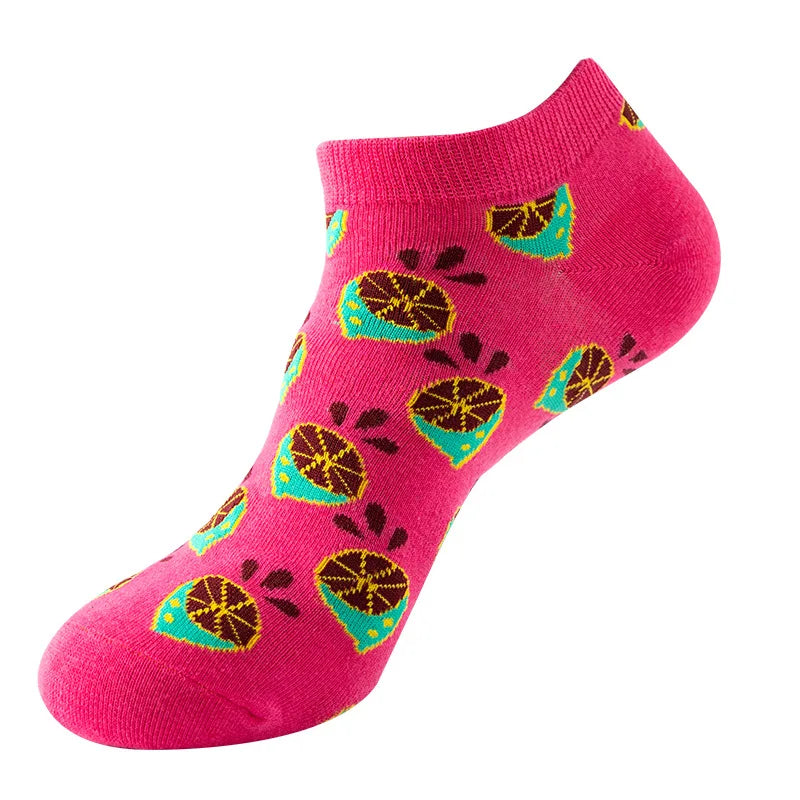 Socquettes motif citrons verts | La Sock Box