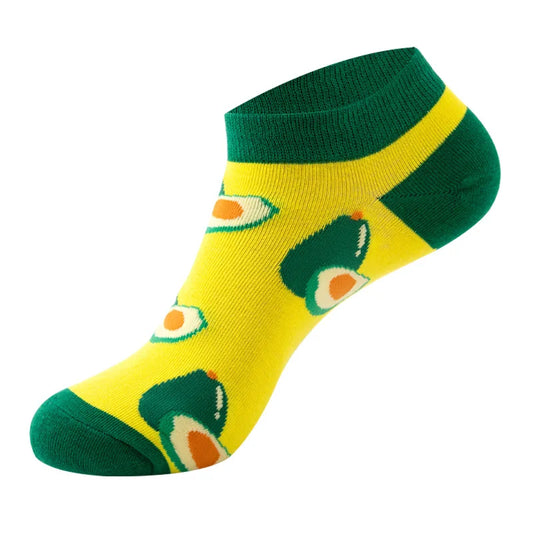 Socquettes motif avocats | La Sock Box